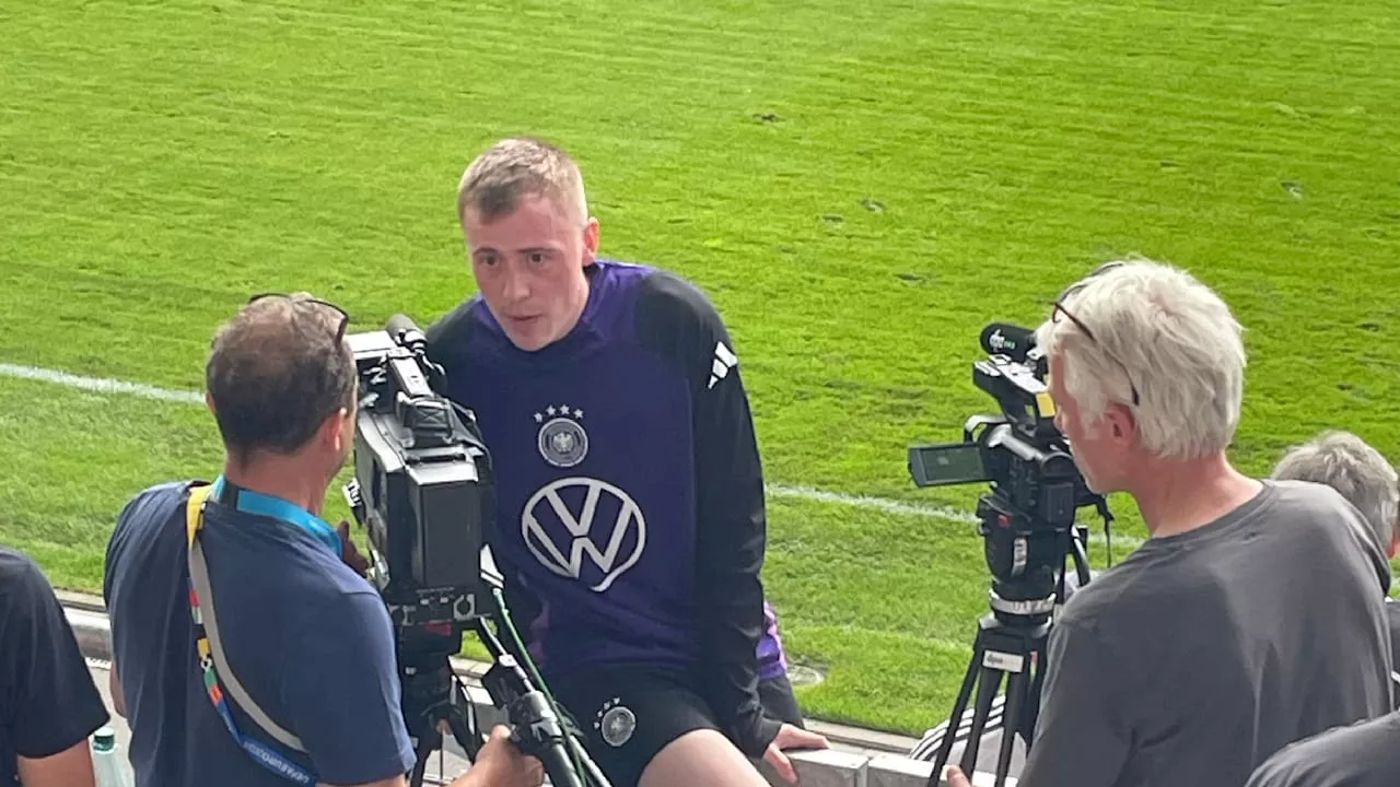 EM 2024: Influencer Wildhage schmuggelt sich ins DFB-Training