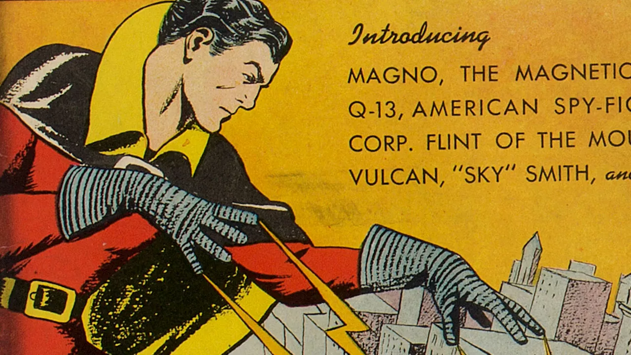 Magno the Magnetic Man Debuts in Super-Mystery Comics #1, at Auction