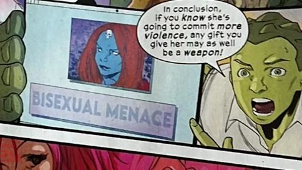 Mystique And Destiny 'Be Gay Do Crime' At Their Wedding (Spoilers)