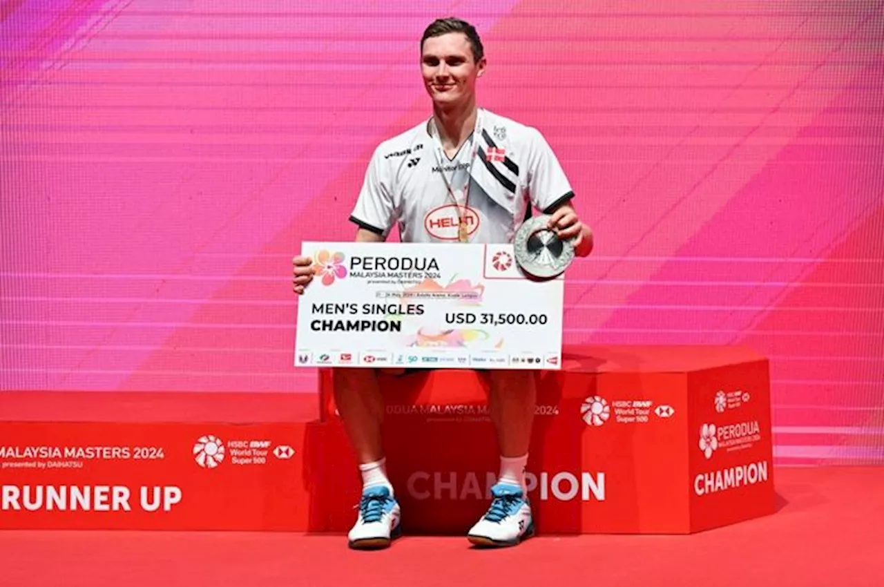 Keputusan Turun Gunung Berbuah Gelar Juara Pertama Tahun Ini, Viktor Axelsen Akui Belum Ganas Sepenuhnya