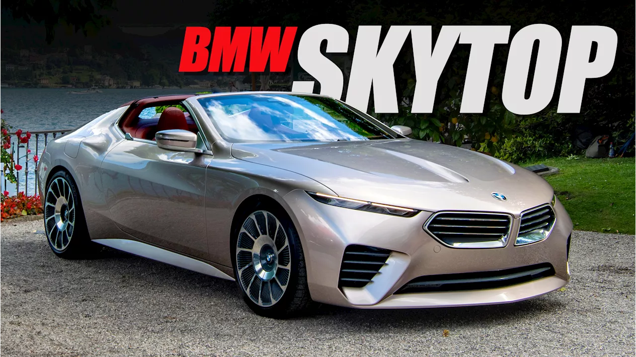 BMW Concept Skytop Is The Prettiest Bimmer In A Decade (Live Photos)