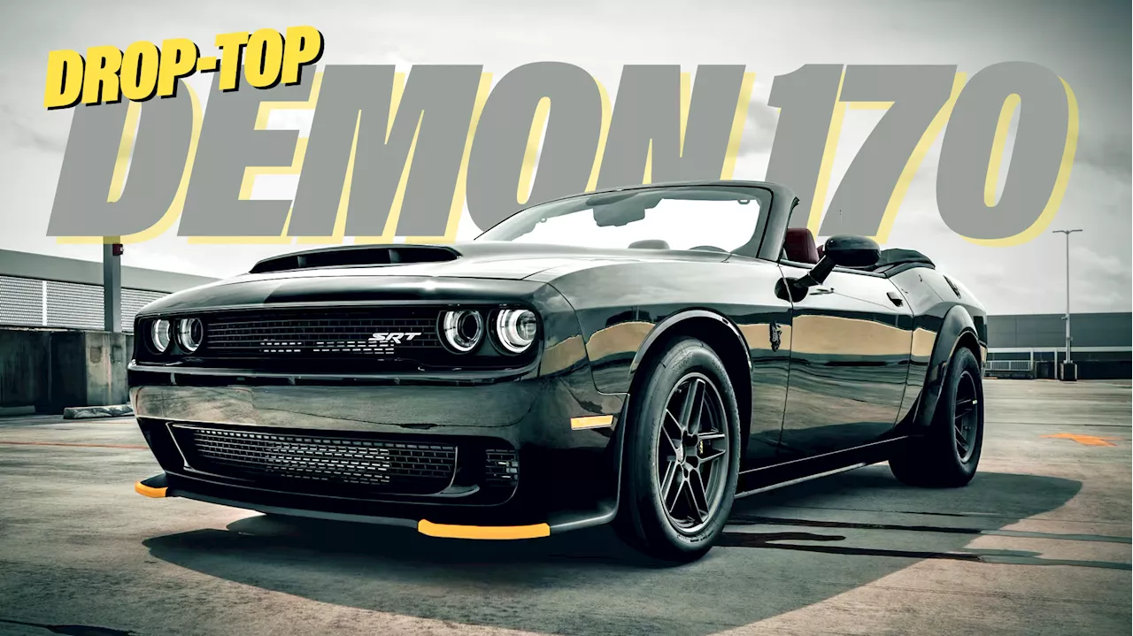 Dodge-Approved Demon 170 Convertible Sells For $242,000