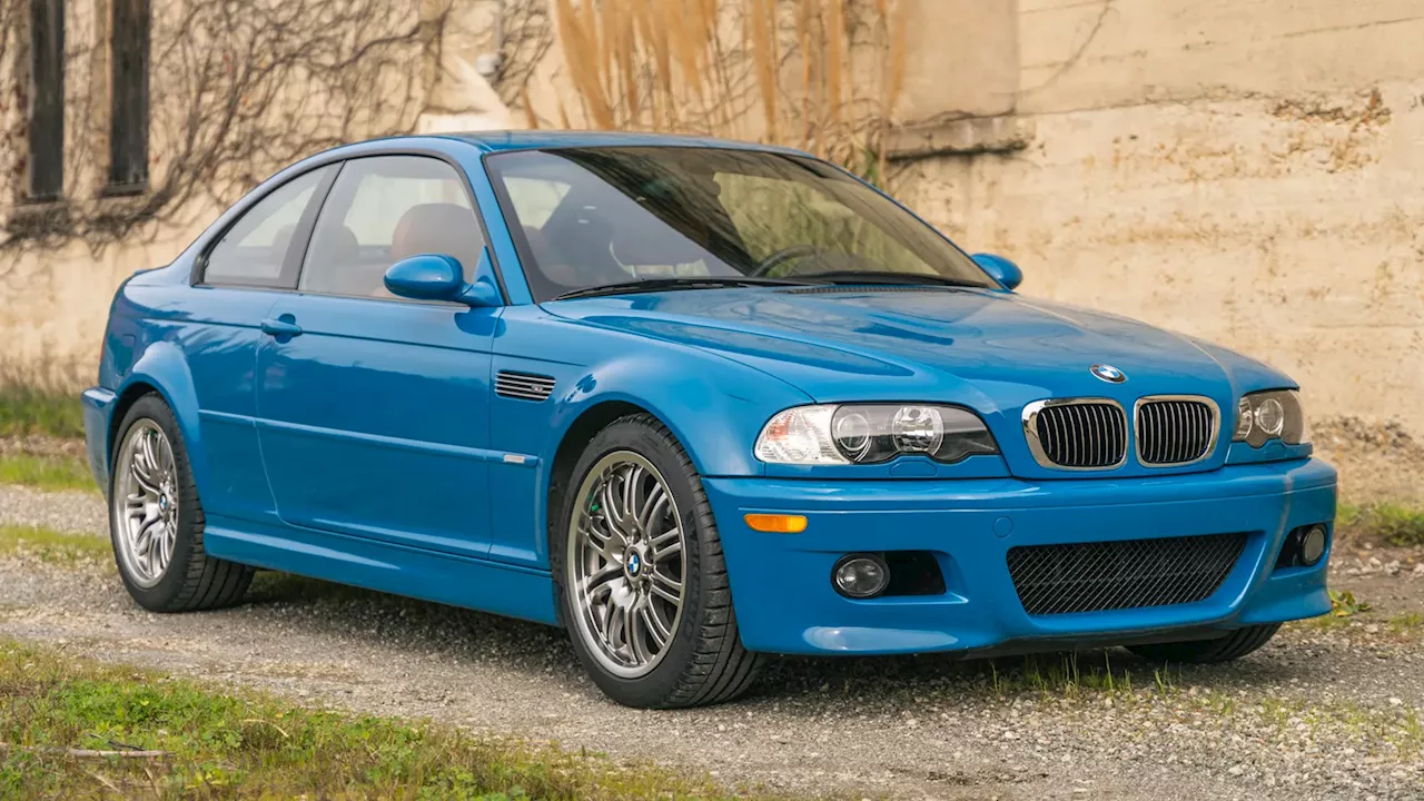 Rare Laguna Seca Blue BMW E46 M3 With Low Miles Costs More Than A New M4