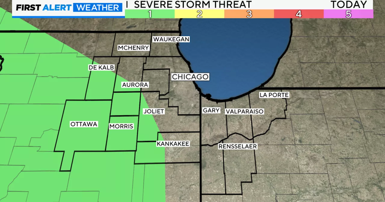 Late-day storms in Chicago for Memorial Day