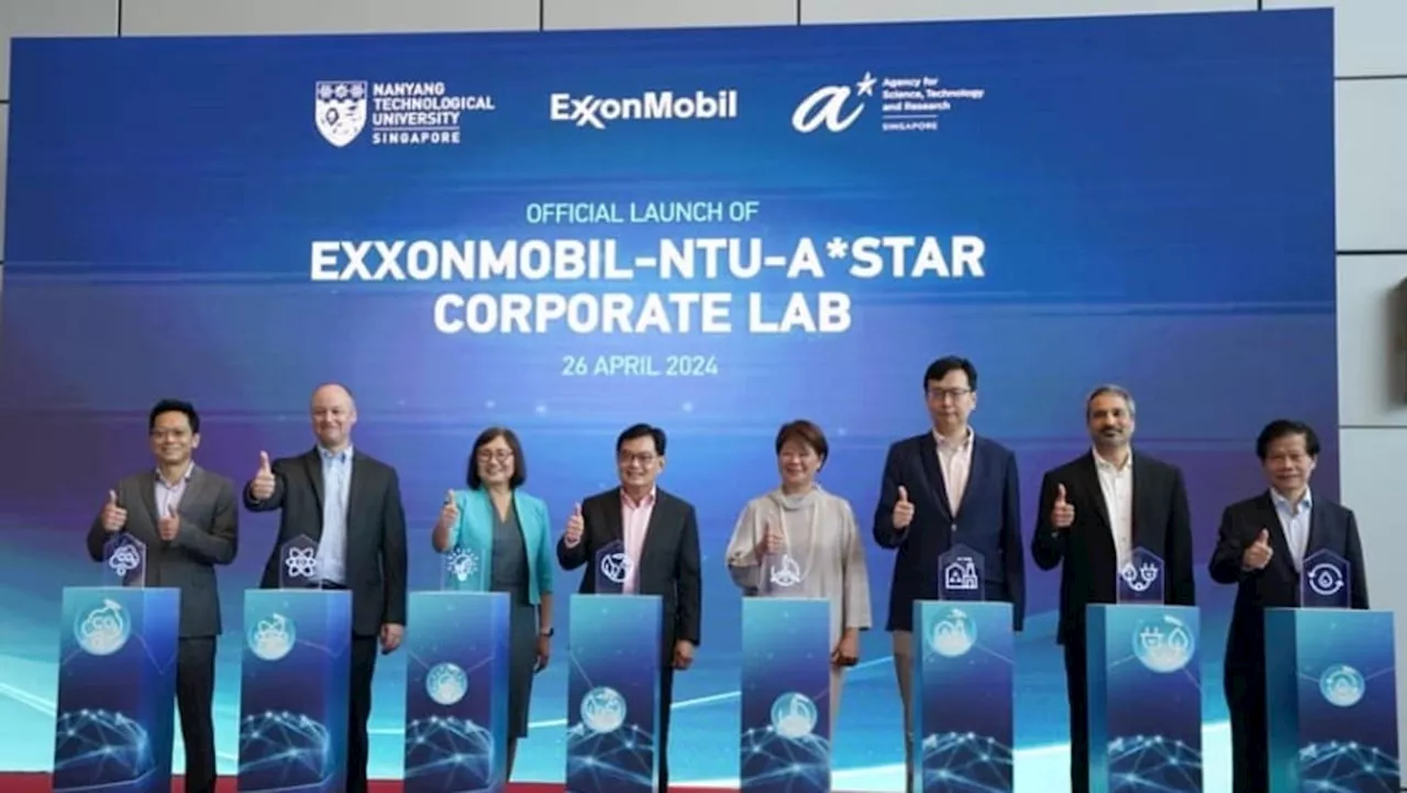 'We don't buy it': Student activists protest ExxonMobil's role in S$60m low-carbon research lab at NTU