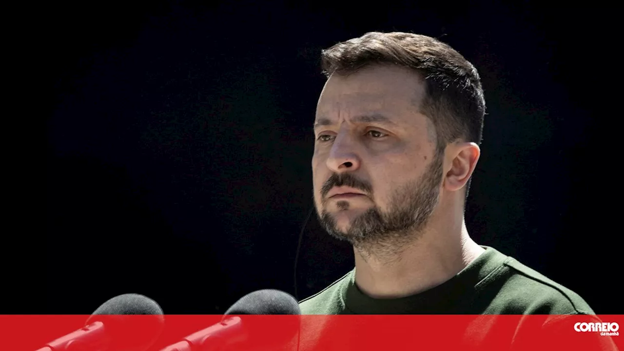 Comunidade ucraniana reúne-se em Lisboa em apoio a Zelensky