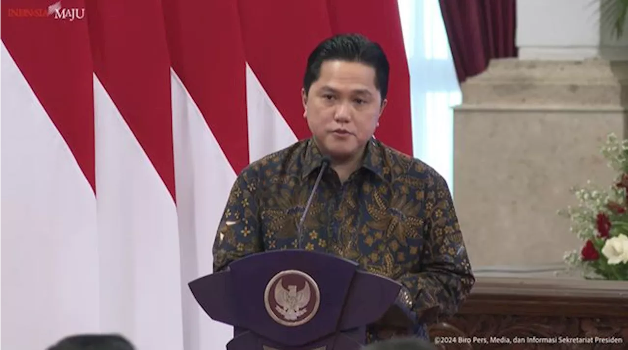 Erick Thohir Ungkap Alasan Jokowi Tunjuk BUMN Peruri Jadi GovTech RI