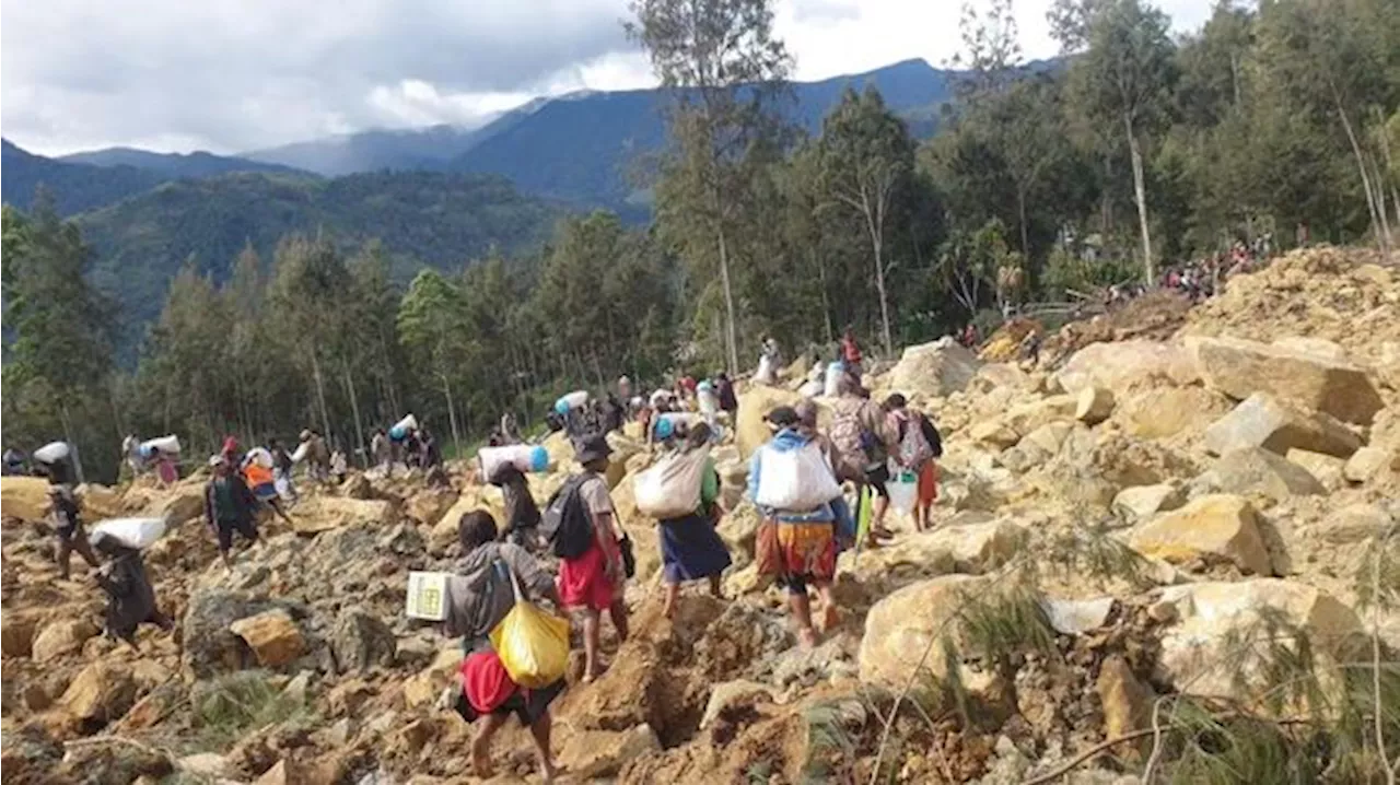 Longsor Papua Nugini: 2.000 Orang Terkubur, Xi Jinping Bilang Begini