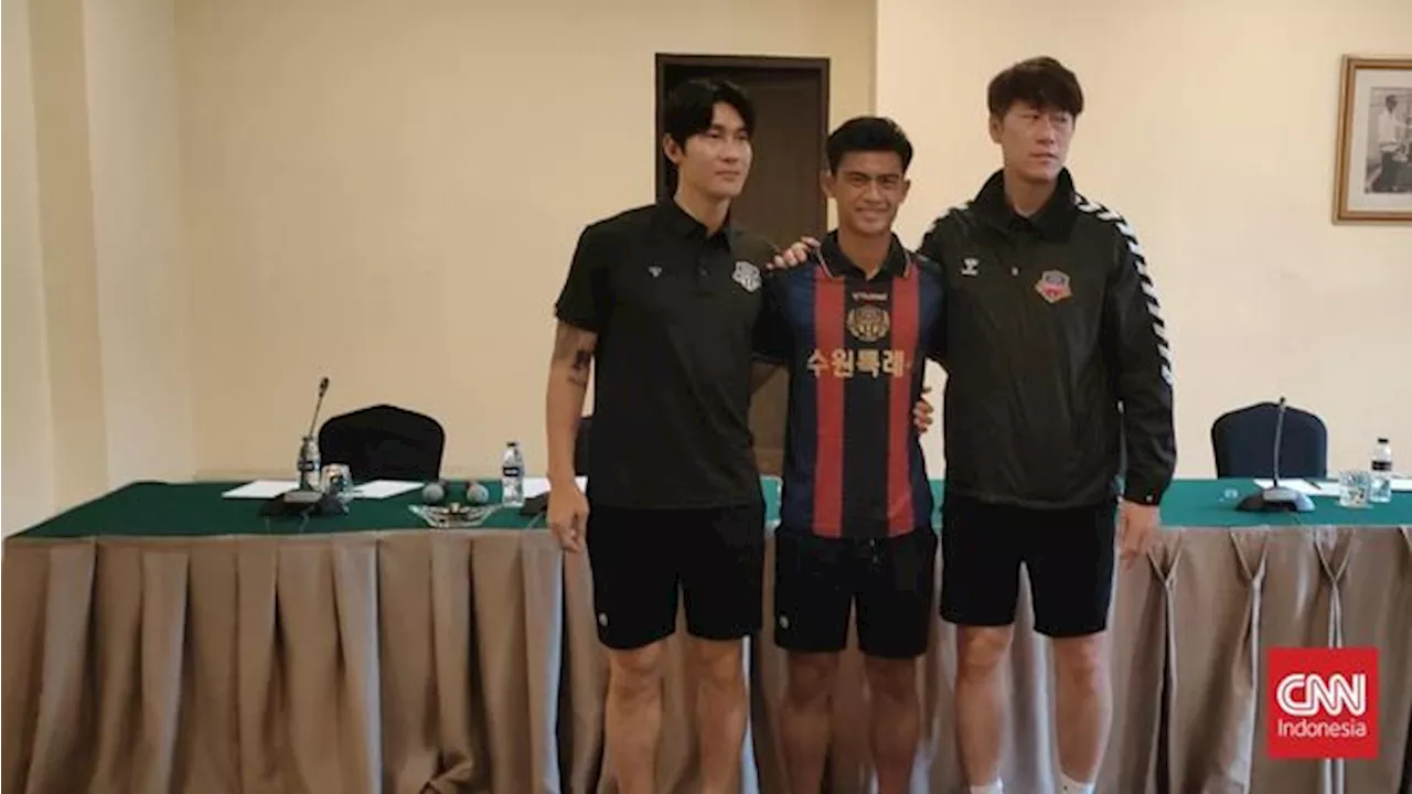 Kata-kata Pelatih Suwon FC Soal Kartu Merah Pratama Arhan