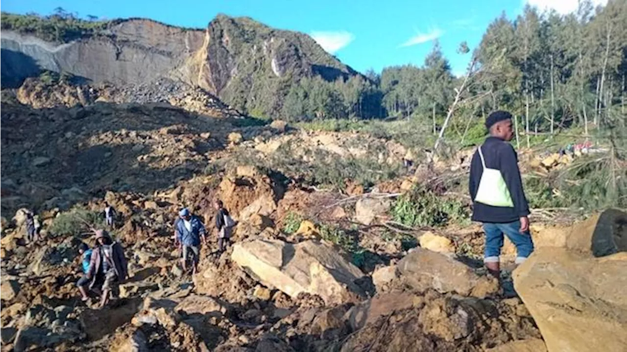 Longsor Parah di Tetangga RI Papua Nugini, 2.000 Orang Masih Terkubur