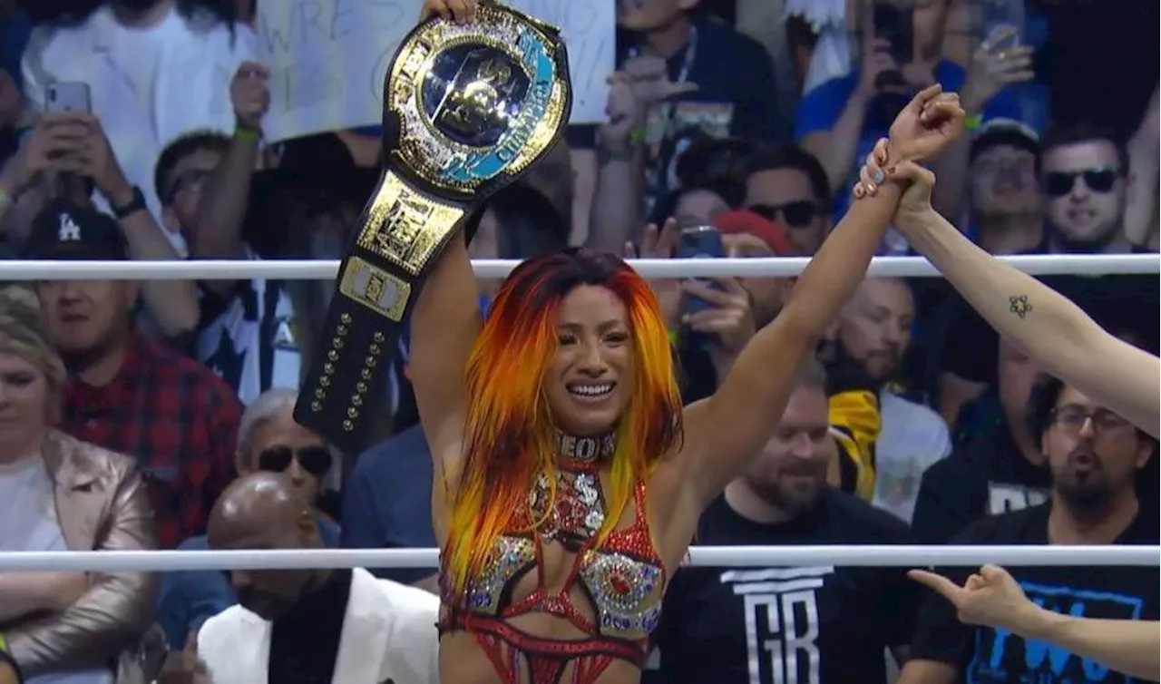 Mercedes Moné Wins First Championship in AEW at Double or Nothing