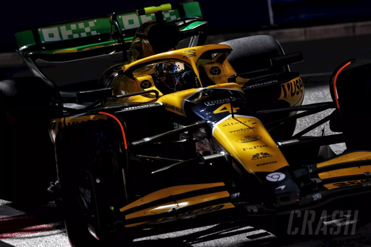  Lando Norris frustrated Carlos Sainz was reinstated into P3 in Monaco