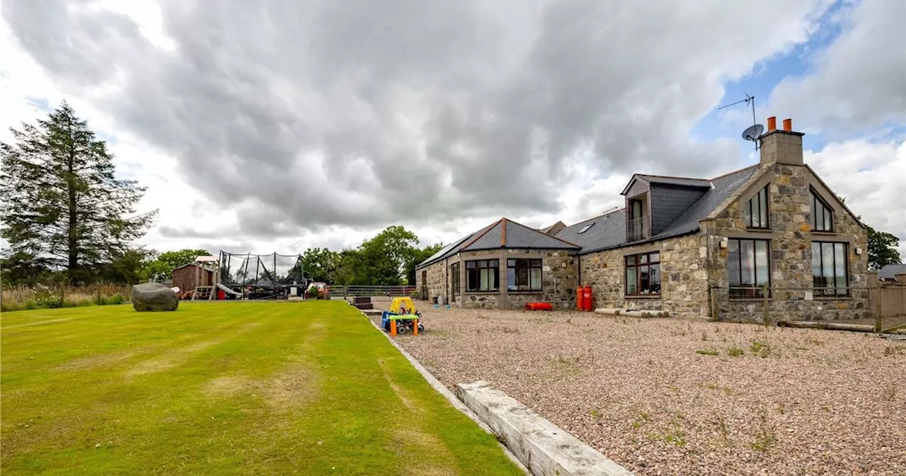 'Scenic' Scots country mansion that comes with sauna and snooker table for sale
