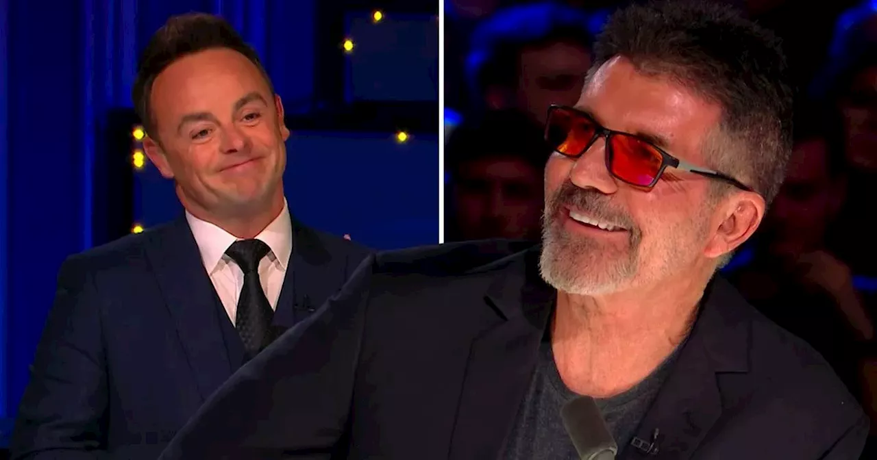 Simon Cowell shares heartfelt message with Ant McPartlin during BGT live episode