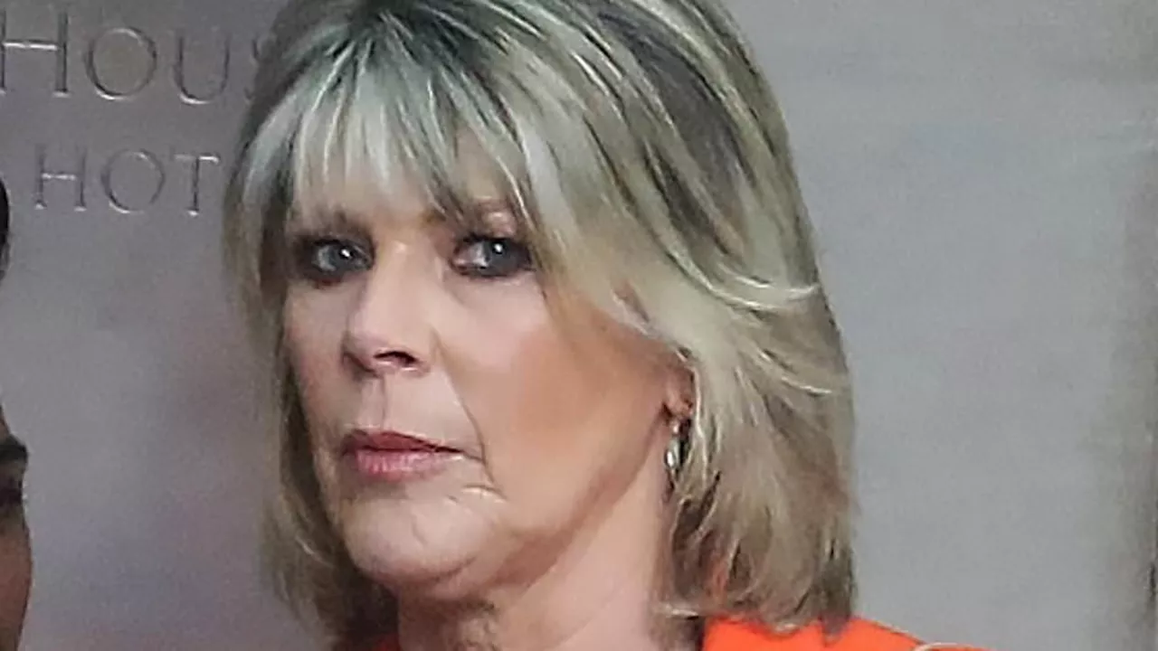 Eamonn Holmes and Ruth Langsford look stony-faced as they leave their last public outing separately...