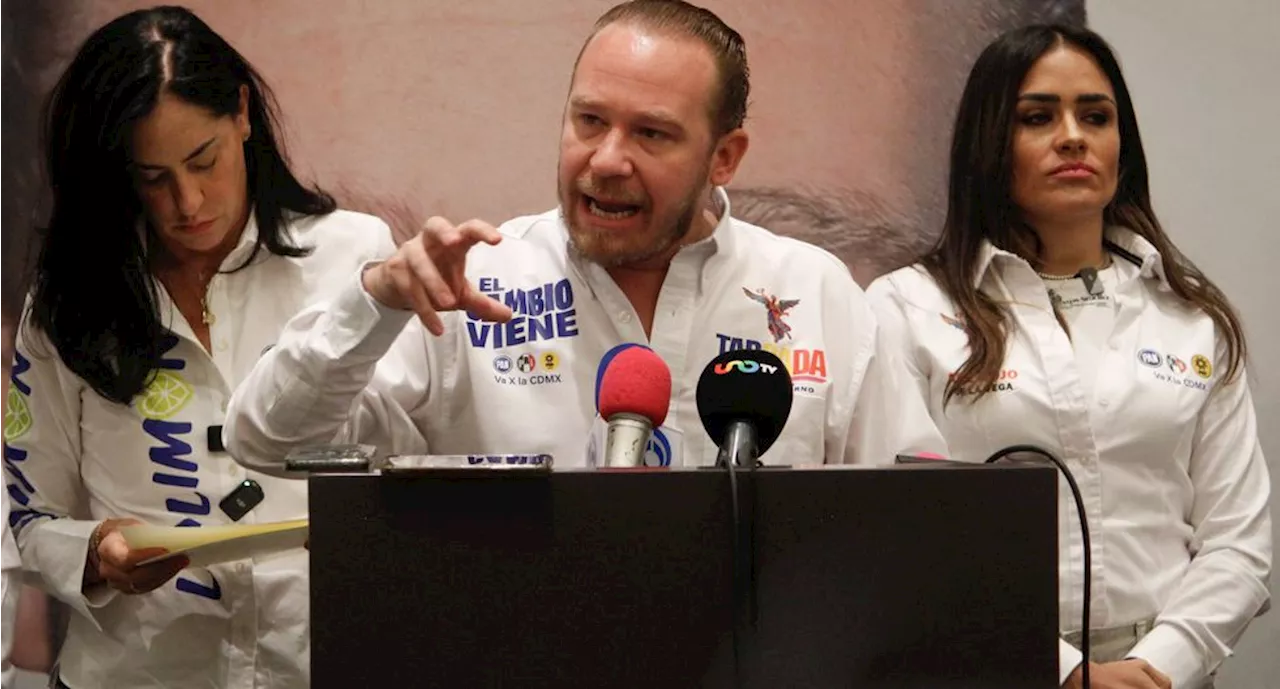 Candidatos de Va X La CDMX denuncian montaje de Morena sobre compra de votos con tarjetas del bienestar