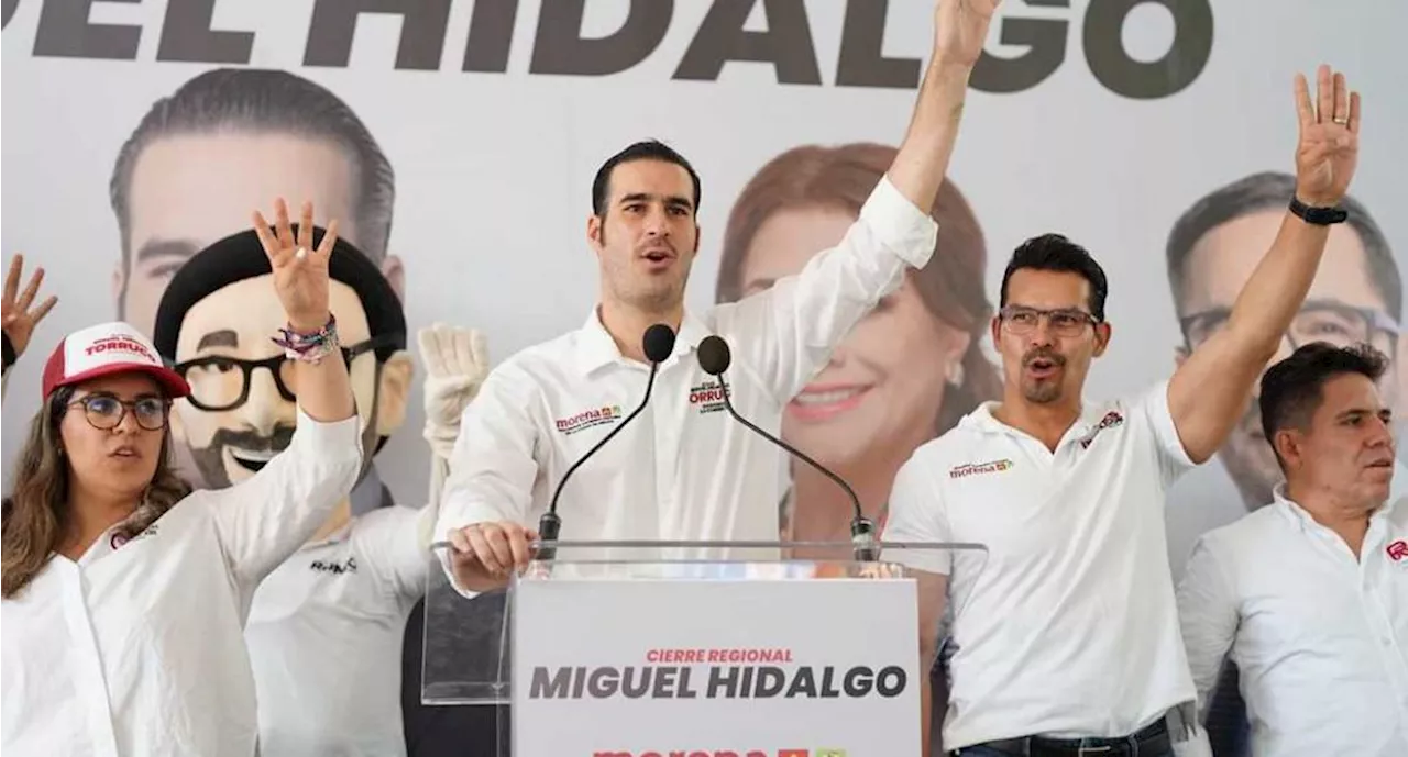 'Morena es la única opción de transformación, progreso y desarrollo para Miguel Hidalgo': Miguel Torruco