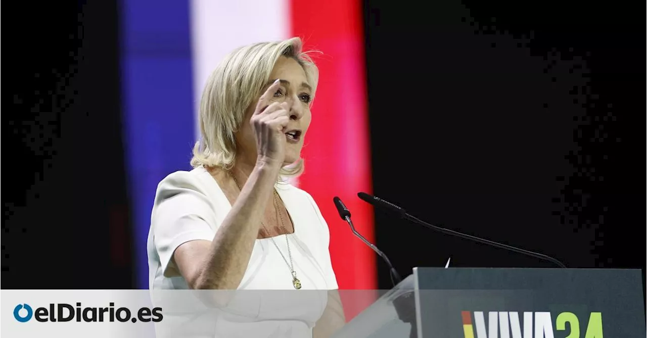 Le Pen emplaza a Meloni a formar un 'supergrupo' de la extrema derecha en la Eurocámara