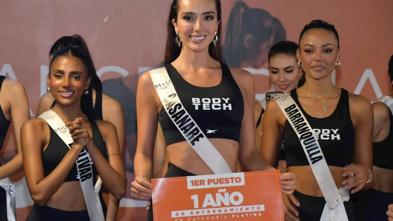 Miss Casanare, elegida como mejor cuerpo del Miss Universe Colombia