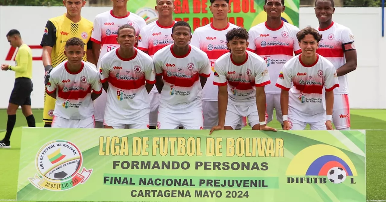 Atlántico comenzó ganando en la fase final del Campeonato Sub-15