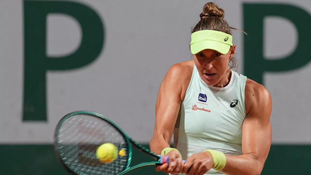 Bia Haddad é eliminada e fecha péssimo dia para o Brasil em Roland Garros