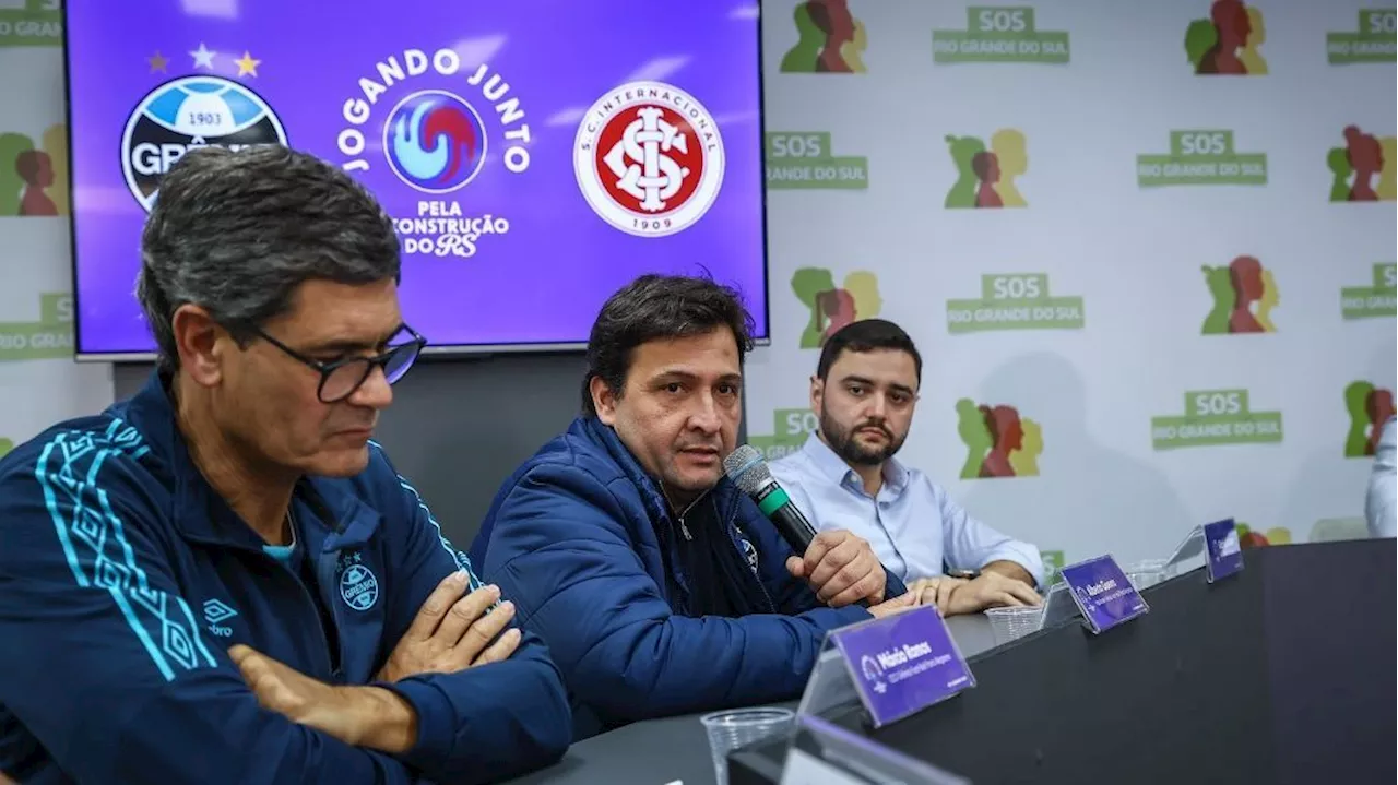 Presidente do Grêmio confirma chance de GreNal no Maracanã