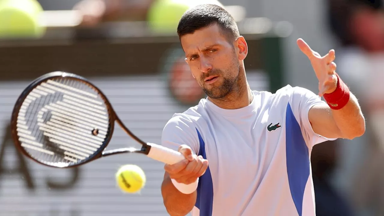 Djokovic di sera e quattro italiani: il programma di martedì al Roland Garros