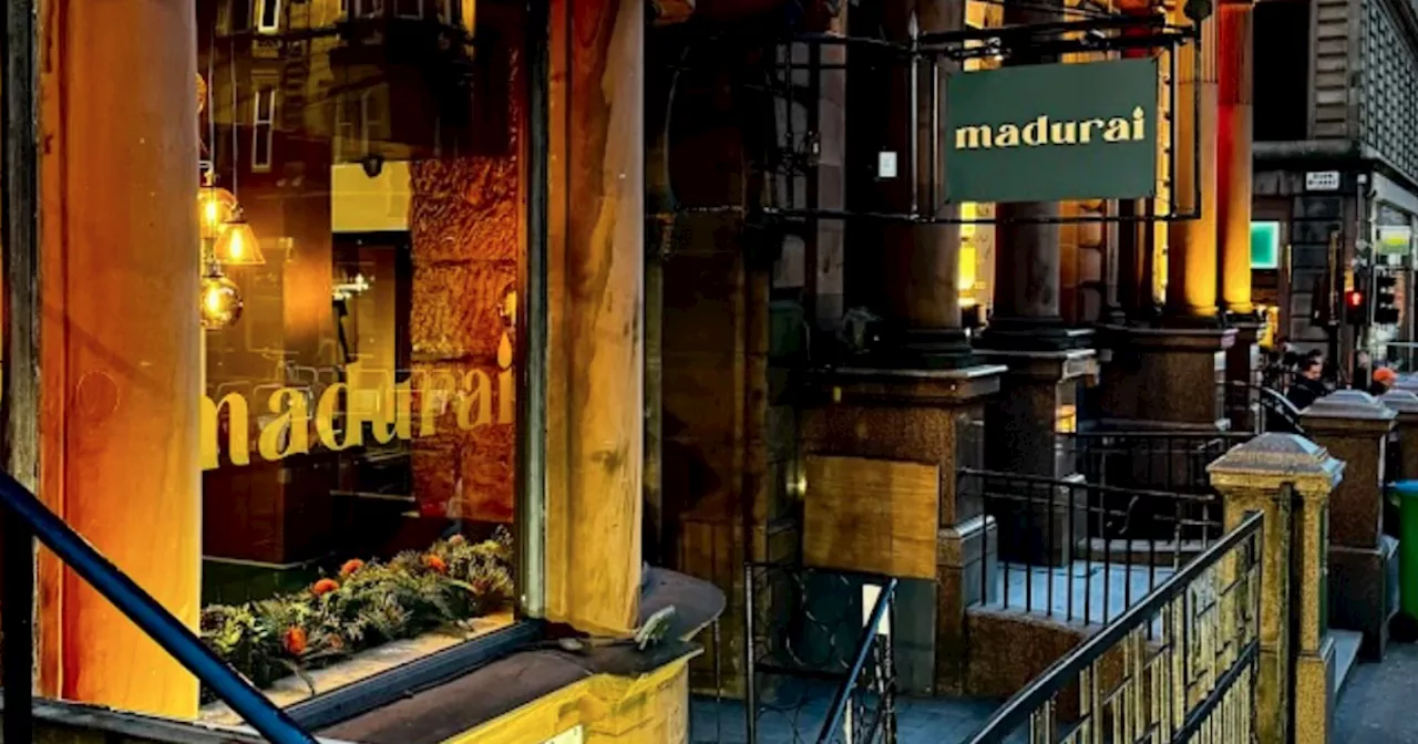 New South Indian restaurant Madurai opens inside famous Glasgow landmark