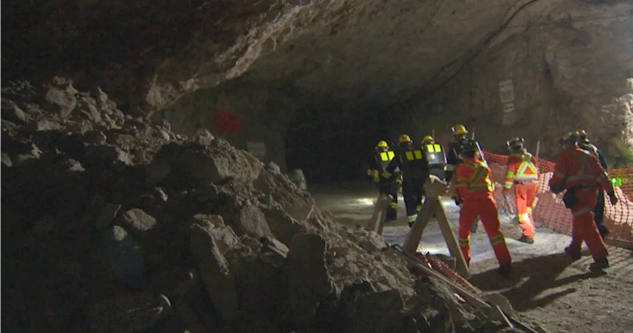 Teams show off skills during Manitoba mine rescue competition