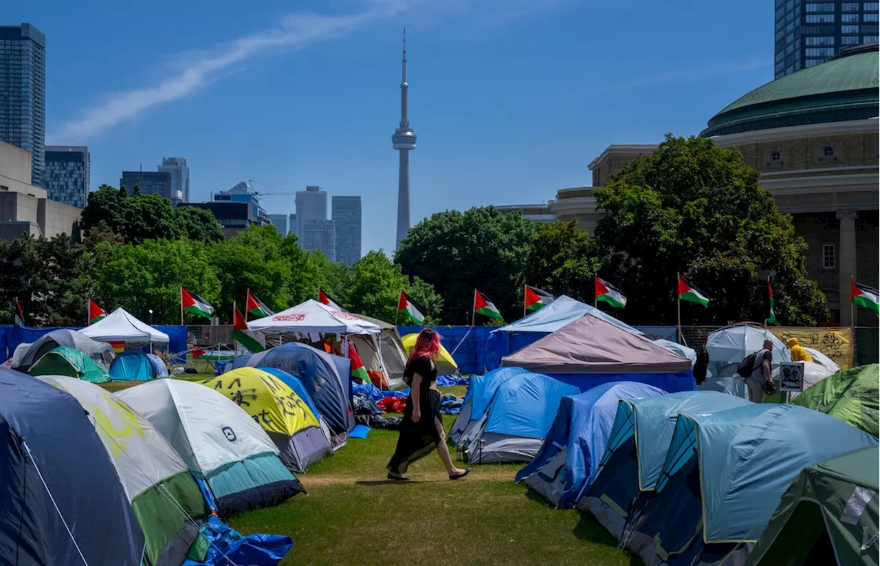 Talks between University of Toronto and pro-Palestinian protesters continue as encampment deadline nears