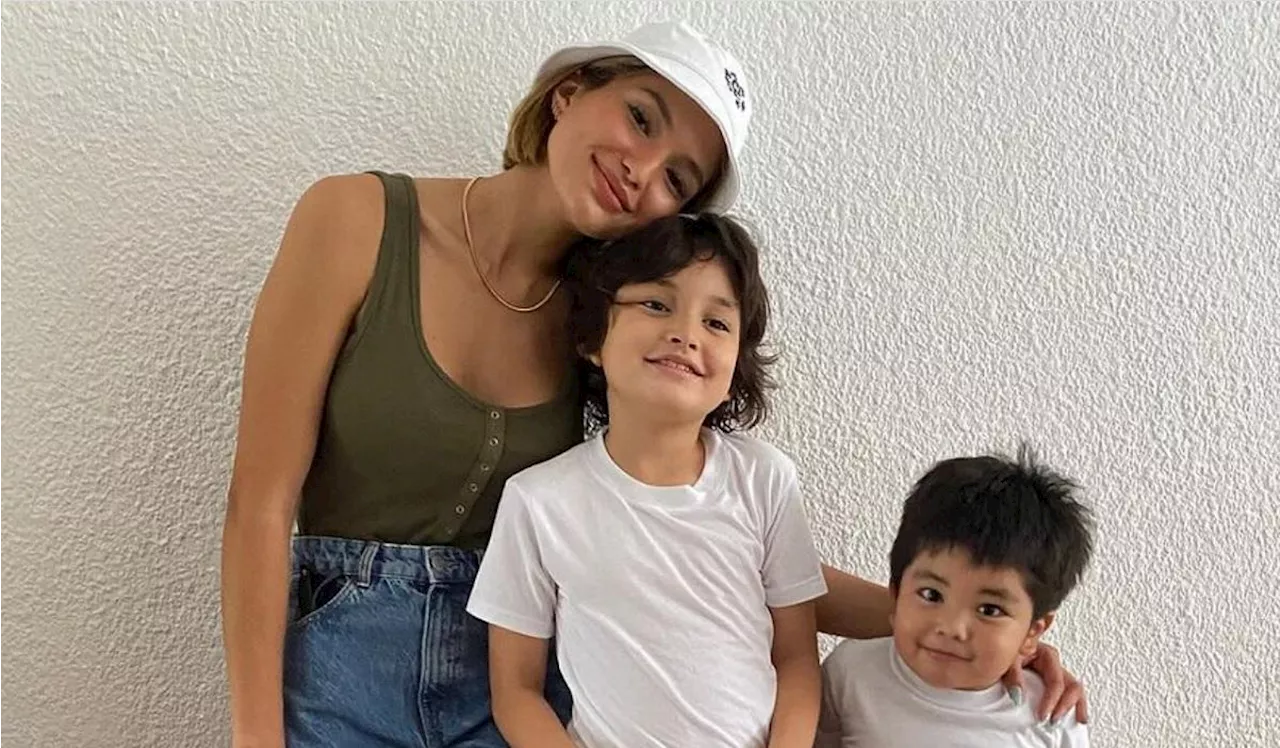 Sarah Lahbati on kids Zion, Kai: 'Please don't grow up too fast' 