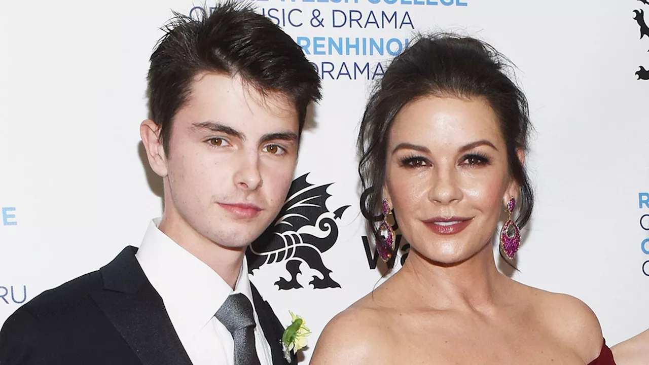 Dylan Douglas' photo with stunning girlfriend sparks 'jealous' reaction from mom Catherine Zeta-Jones