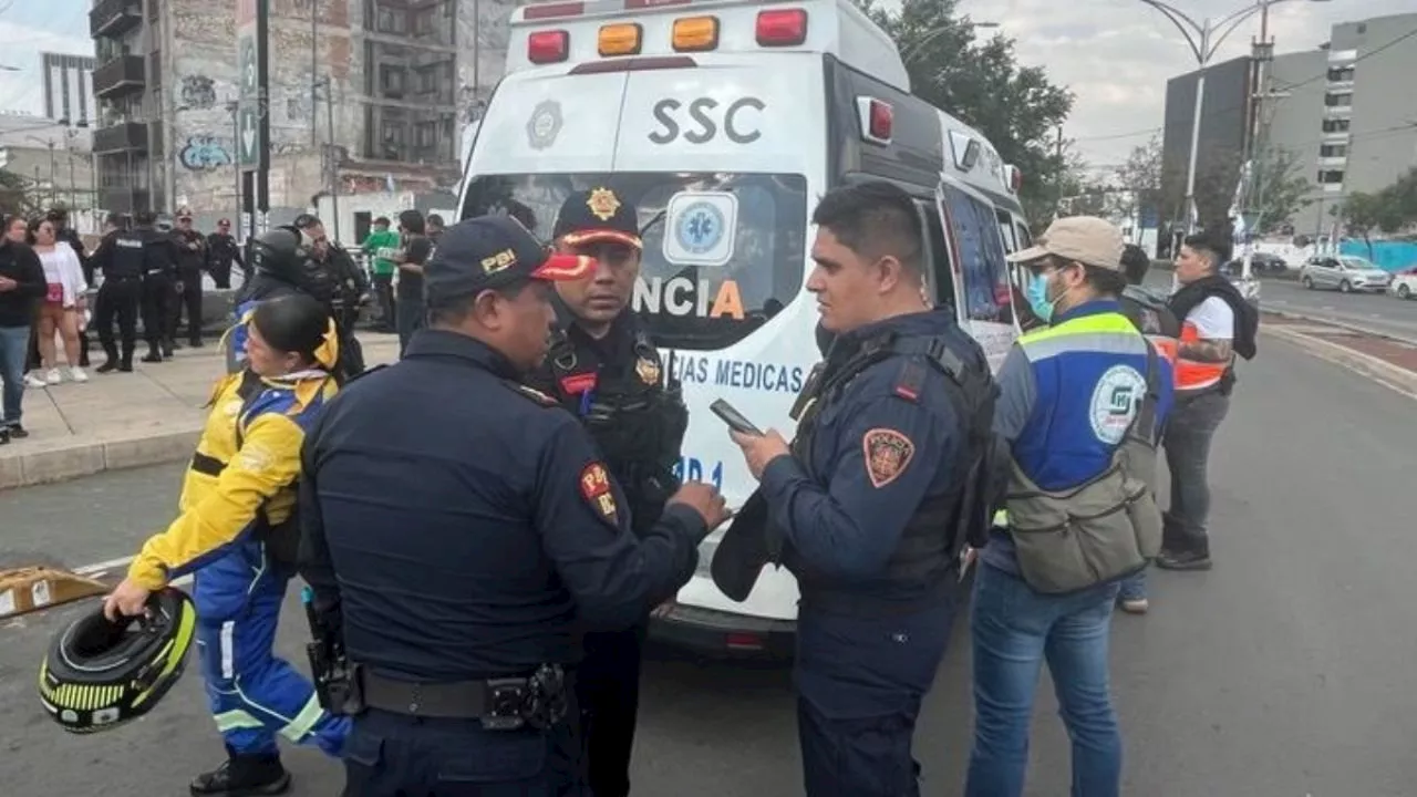 Atacan a balazos a hombre dentro de metro Garibaldi