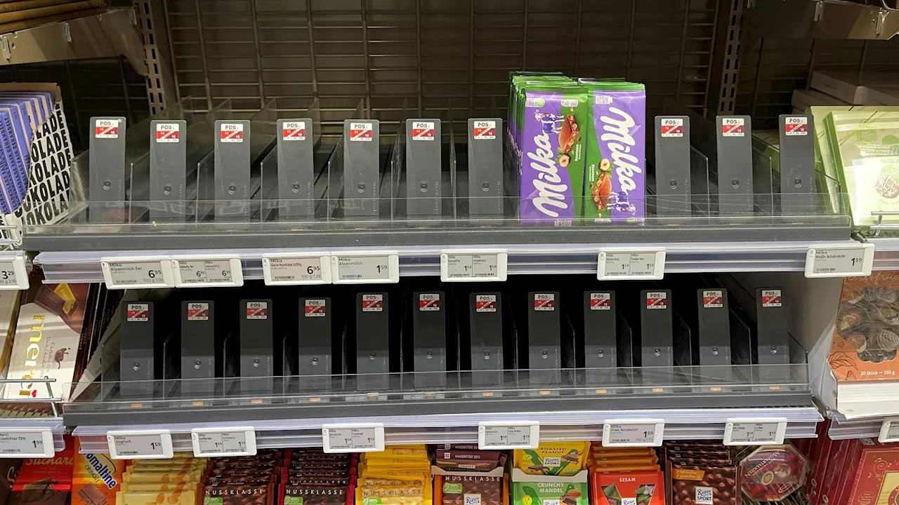 Schoko-Streit! Darum sind Milka-Regale jetzt leer