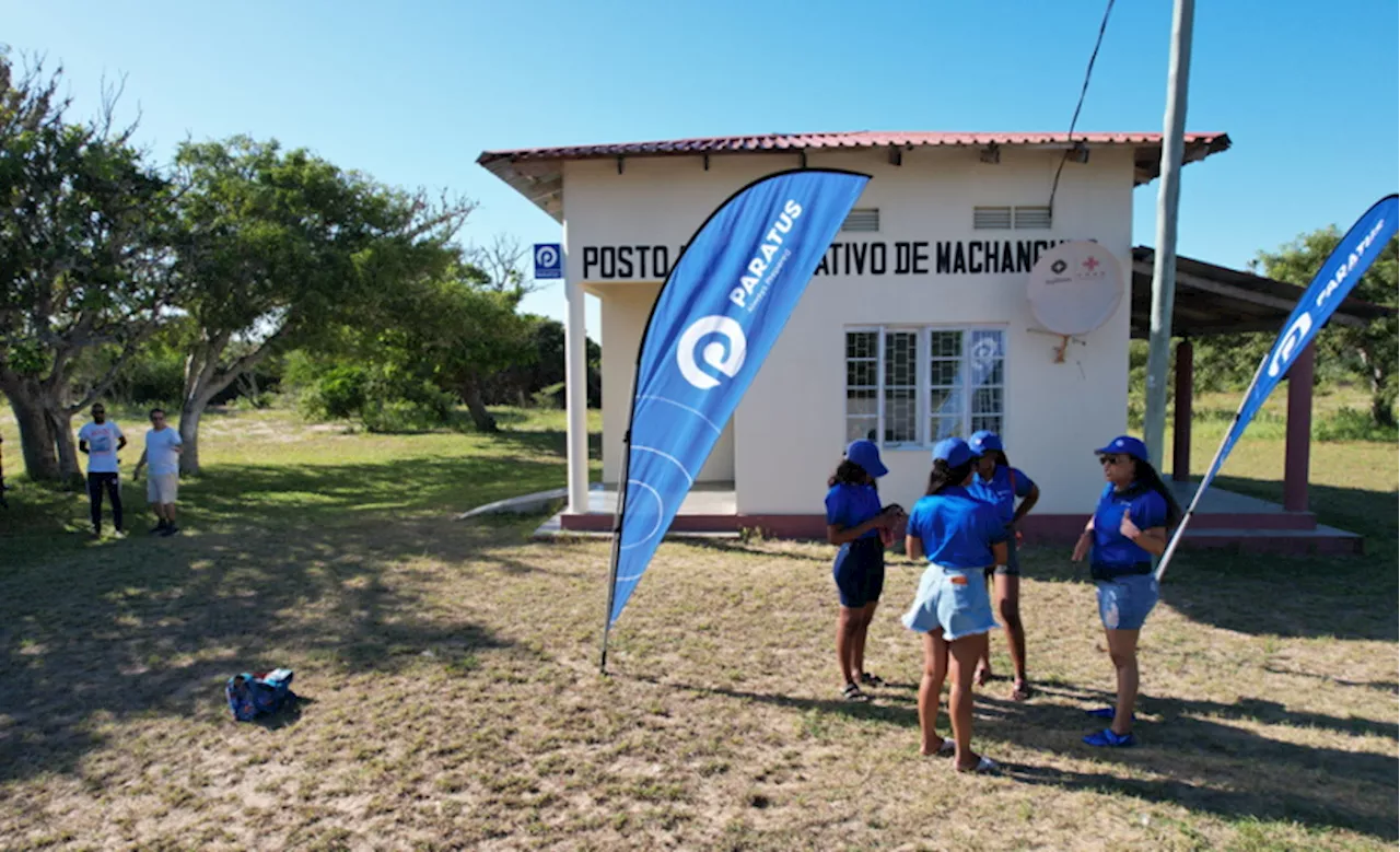 Paratus Mozambique connects, empowers Santa Maria community