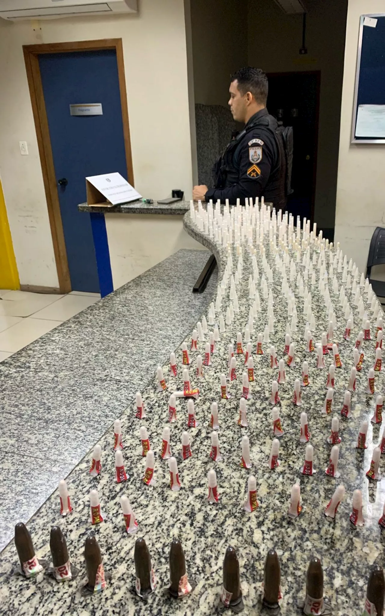 Polícia Militar apreende grande quantidade de grogas em Rio das Ostras