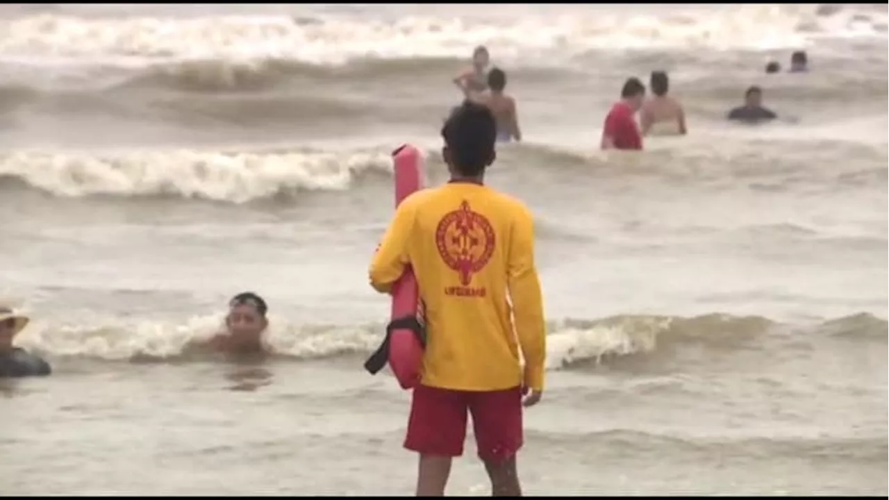 Galveston Island Beach Patrol busy during Memorial Day weekend; shares tips on spotting rip currents