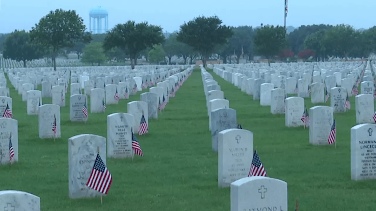 WATCH: Fort Sam Houston National Cemetery holds Memorial Day ceremony