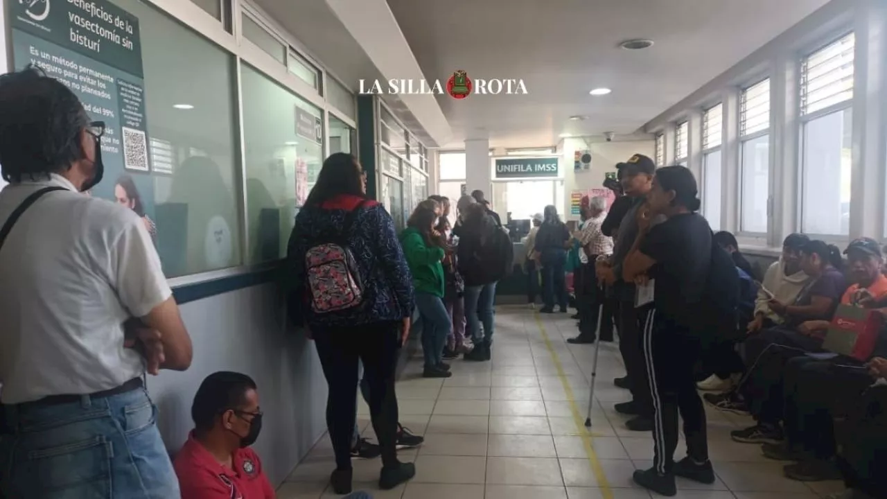 Colapsa Unifila del IMSS, los pacientes esperan hasta cinco horas para ser atendidos