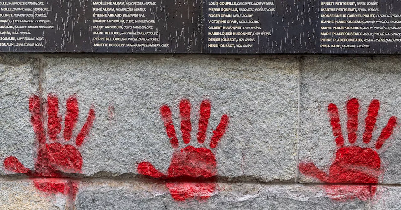 Mains rouges taguées sur le mur des Justes : une information judiciaire ouverte