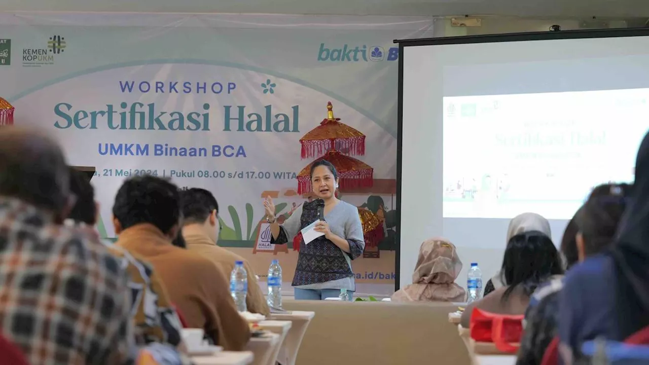 BCA Gelar Workshop Sertifikasi Halal Gratis Fasilitasi 100 UMKM di Bali