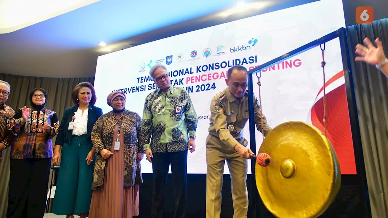 Dukung Intervensi Serentak Pencegahan Stunting 2024, Ini Langkah Strategis Pj Gubernur Sulsel