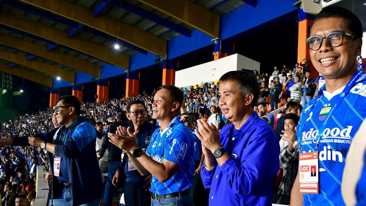 Usai Persib Menang Telak Atas Madura United, Pj Gubernur Jabar Semringah: Yakin Jadi Juara Liga