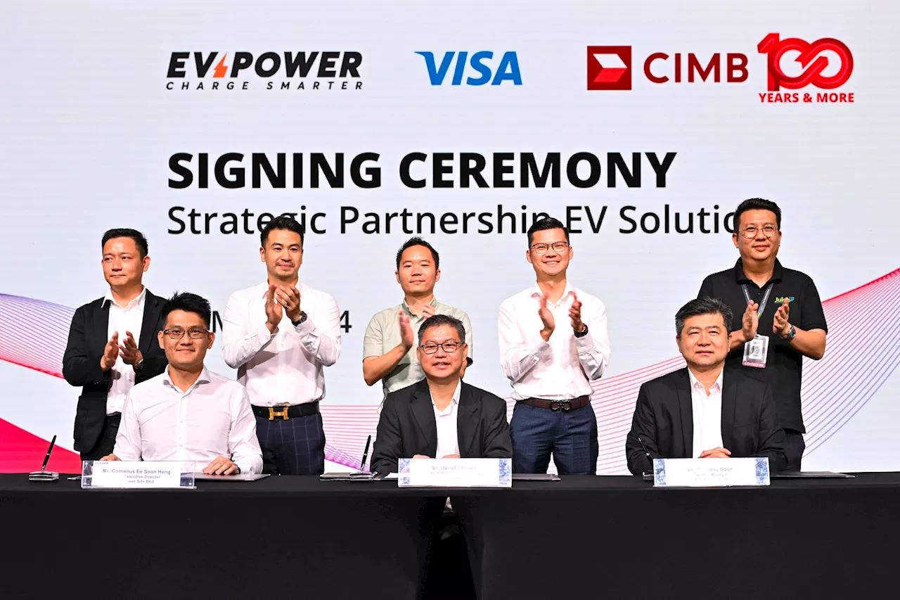 CIMB Cardholders Can Skip Apps For EV Charging At EVPower Charging Points