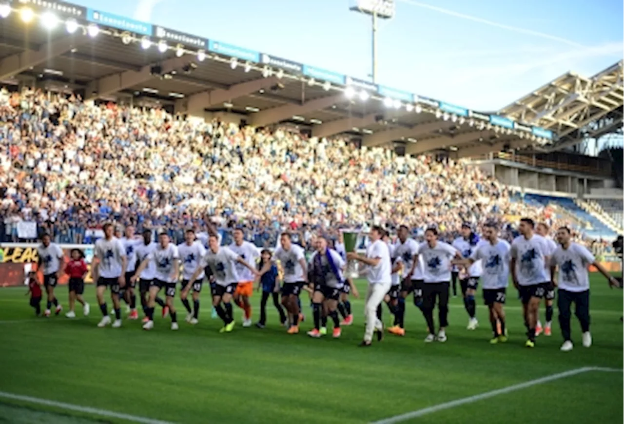 Europa League winners Atalanta bask in hero’s welcome on home return