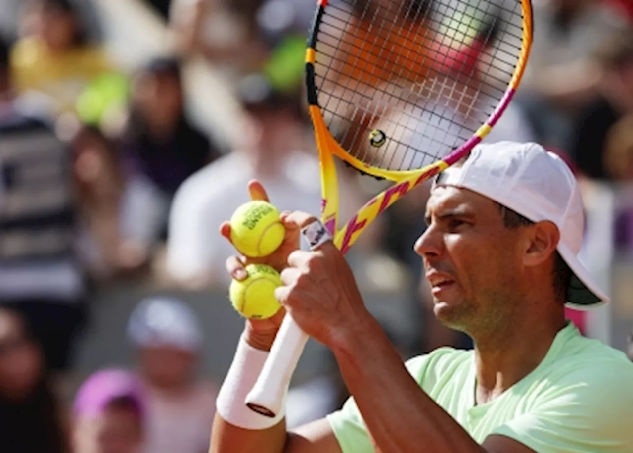 Nadal bidding to avoid early French Open exit, Sinner shines