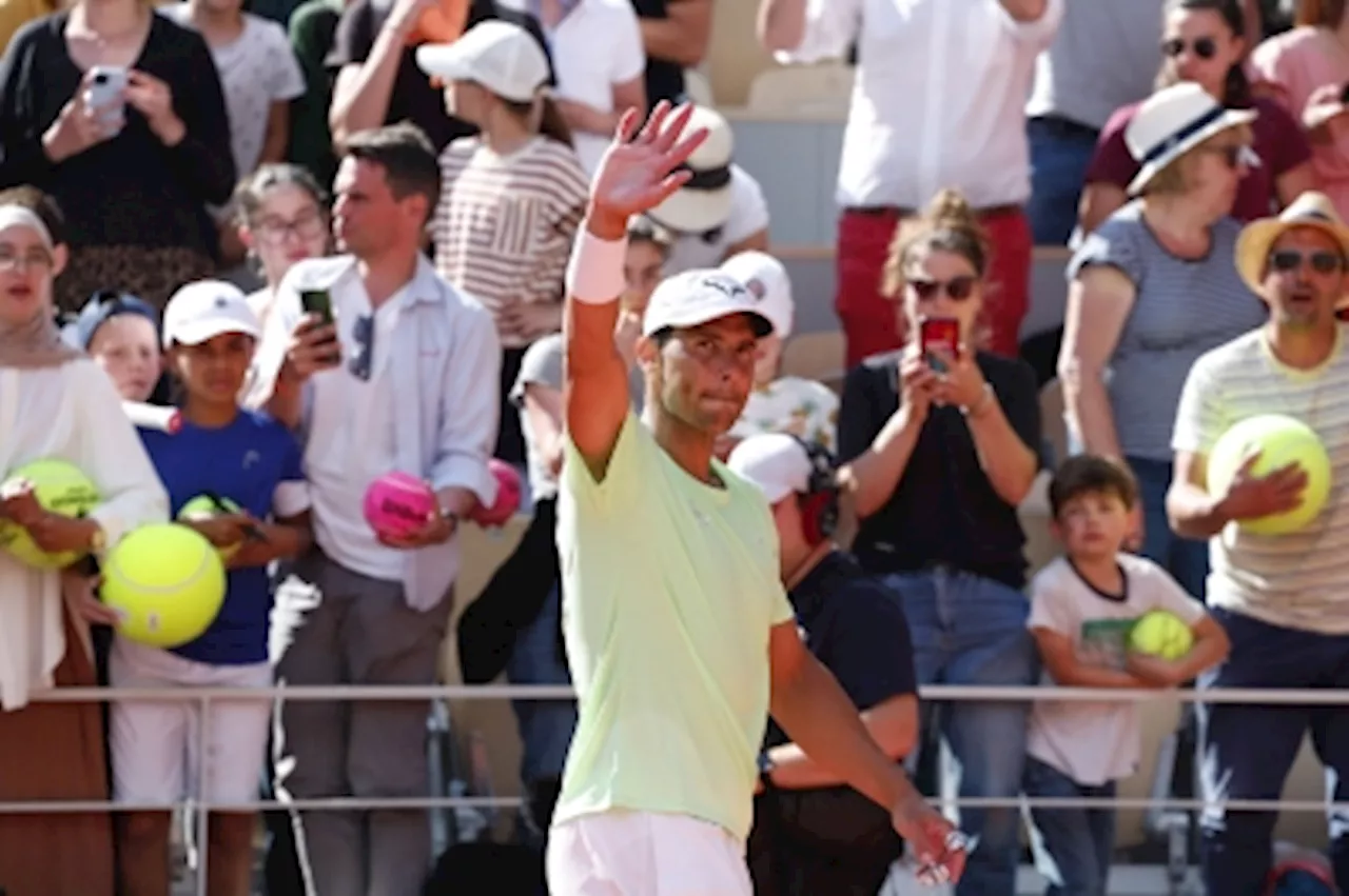 Nadal has tough opener with Zverev in what could be his last French Open