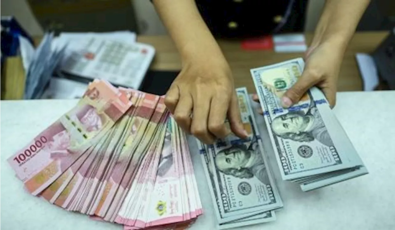 Rupiah Ditutup Melemah Tembus 16.000 per Dolar AS