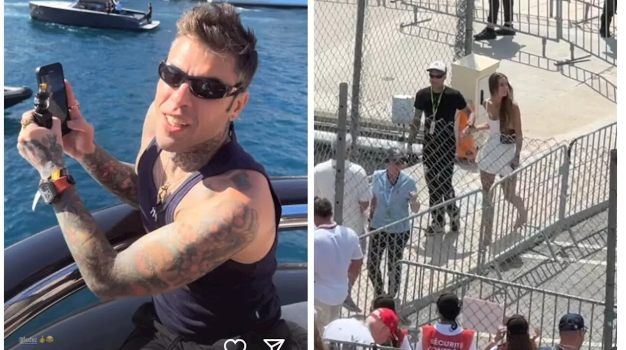 Fedez al Gp di Monaco con la nuova fidanzata, scopri chi è