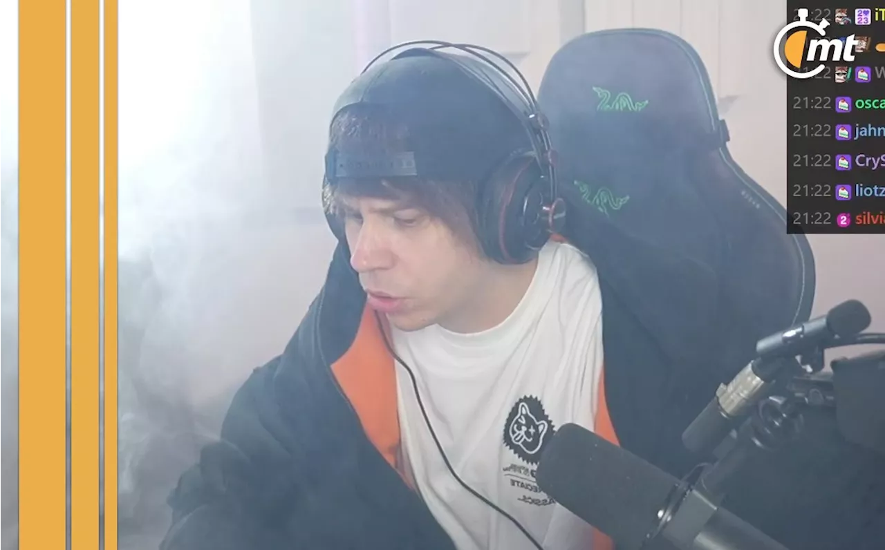 Rubius finge incendio en pleno stream; así fue la broma a sus viewers